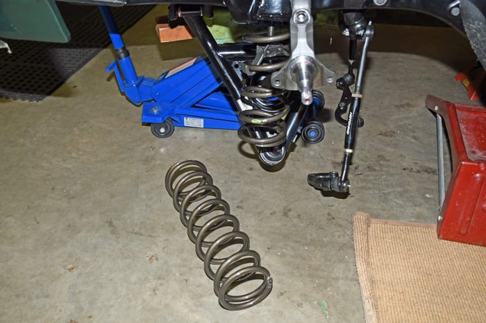 Detroit Speed A-Arm coil fit