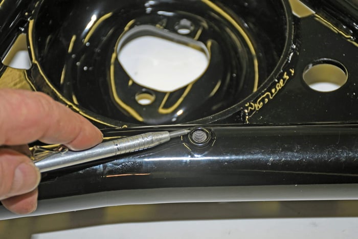 Detroit Speed A-Arm lower control arm bumper