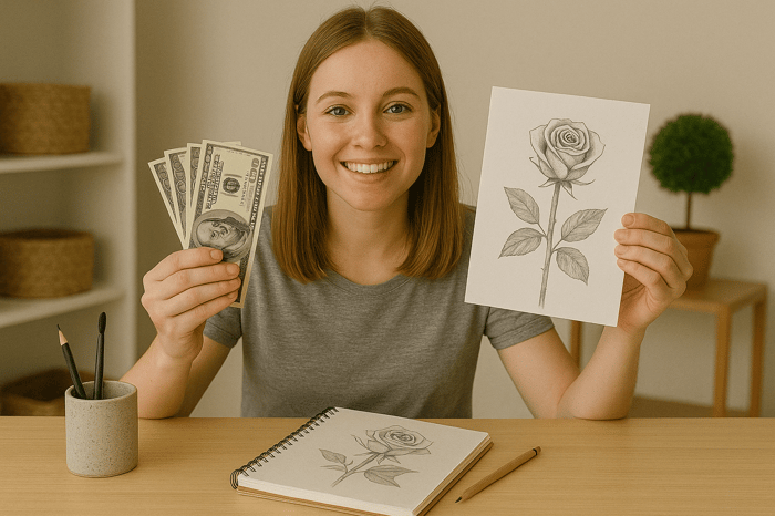 How to Sell Drawings Online for Money (Even If You're Just Starting Out)