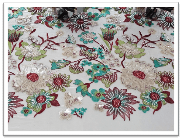 ผ้าลูกไม้ United Lace บนเวที Miss Universe Thailand