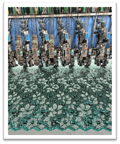 ผ้าลูกไม้ United Lace บนเวที Miss Universe Thailand