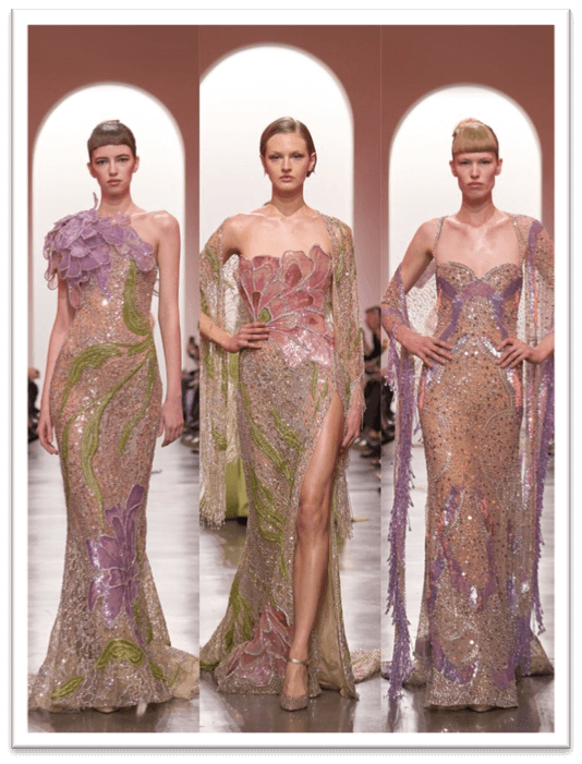 แบรนด์ดังระดับโลกใช้ผ้าลูกไม้อย่างไร? - Elie Saab