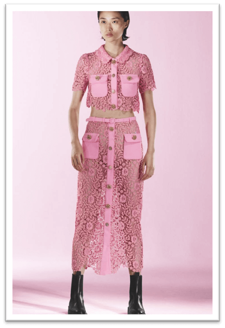 แบรนด์ดังระดับโลกใช้ผ้าลูกไม้อย่างไร? - Self-Portrait