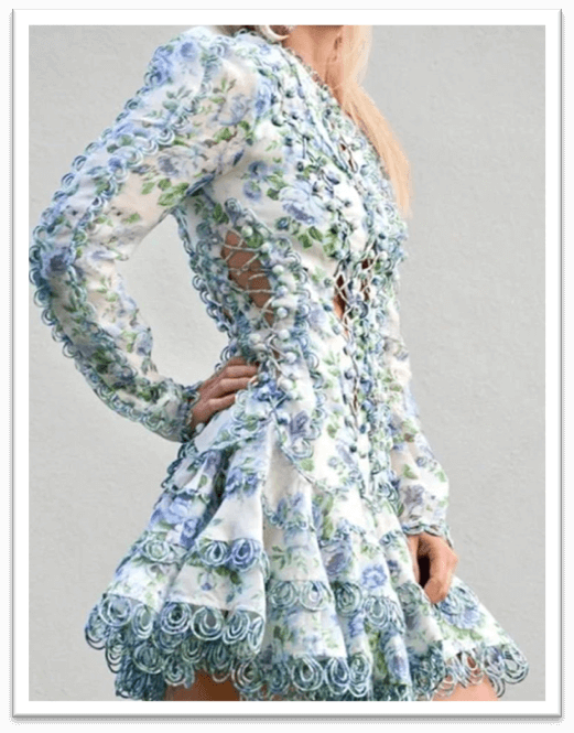 แบรนด์ดังระดับโลกใช้ผ้าลูกไม้อย่างไร? - Zimmermann