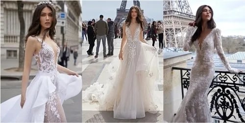 ลูกไม้ฝรั่งเศส ซึ่งได้รับความนิยมมากจนทุกวันนี้ ลักษณะของ ลูกไม้ Chantilly ถักทอจากเส้นด้ายไหมสีดํา ในรูปแบบตาข่ายของ honeycombs เช่นเดียวกับเครื่องประดับ