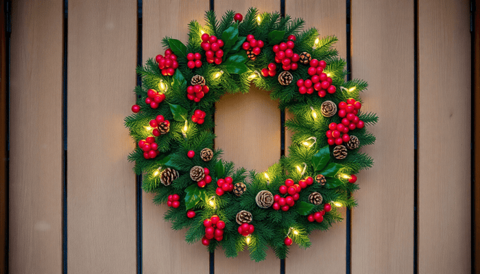 From traditional to modern: Christmas Wreath Designs