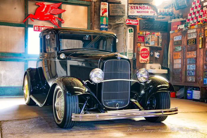 1932 Deuce Coupe Closeup