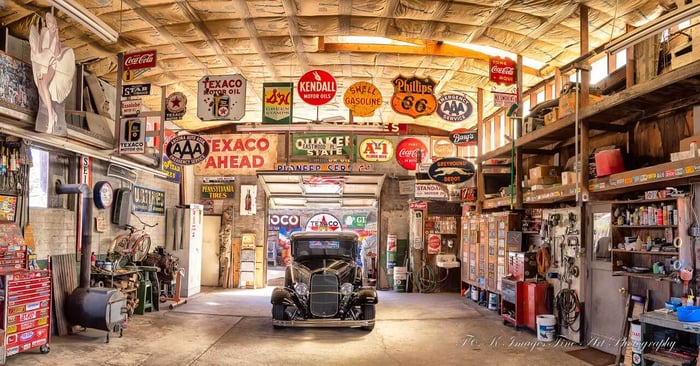 Deuce Coupe at The Yarnell Texaco