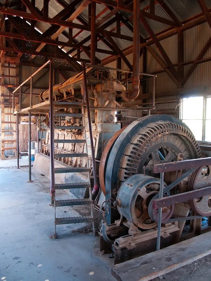 large Diesel Engine
