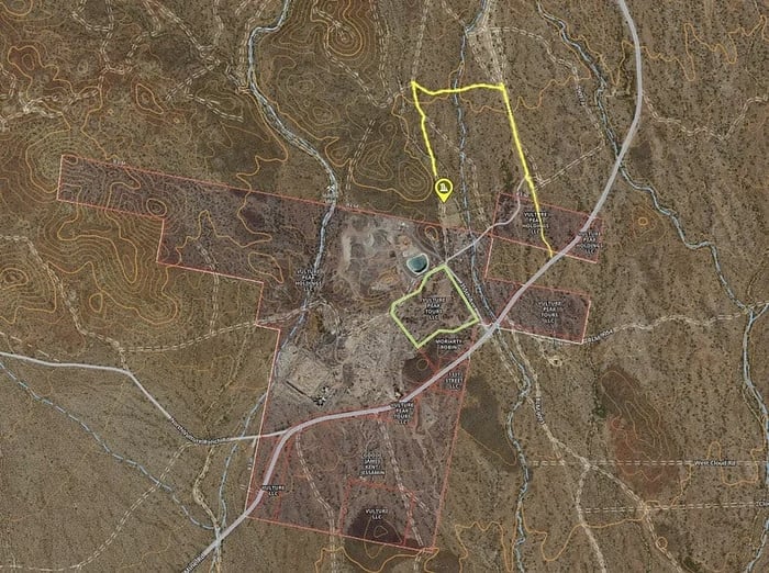 Map to the school