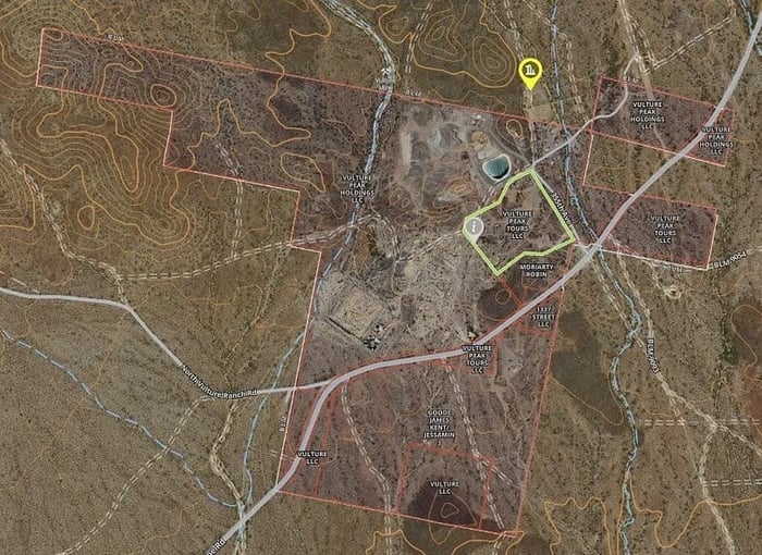 Mine Area Map