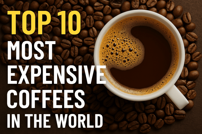 Top 10 Most Expensive Coffees in the World