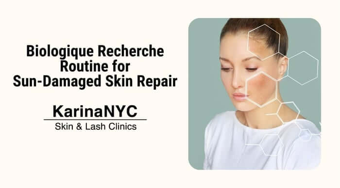 Biologique Recherche Routine for Sun-Damaged Skin Repair