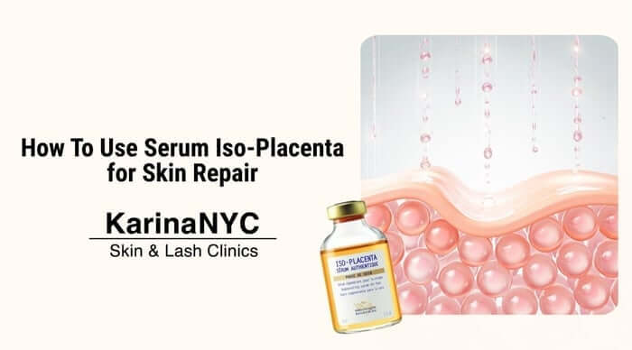 How To Use Serum Iso-Placenta for Skin Repair