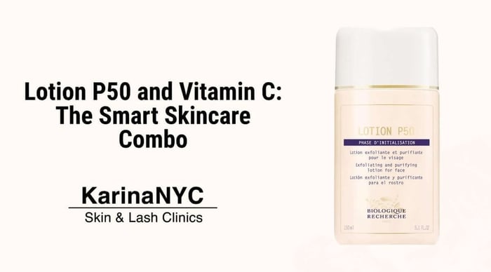 Lotion P50 and Vitamin C: The Smart Skincare Combo