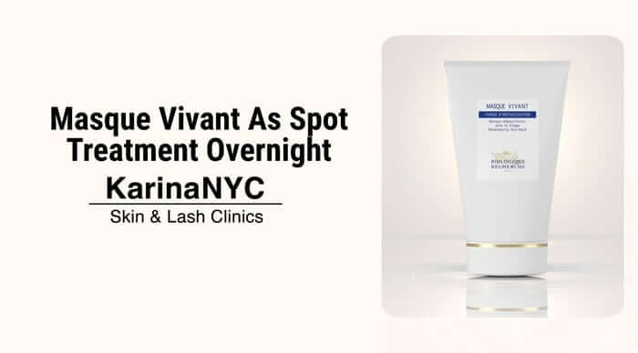 Masque Vivant As Spot Treatment Overnight: Clear Skin Fast