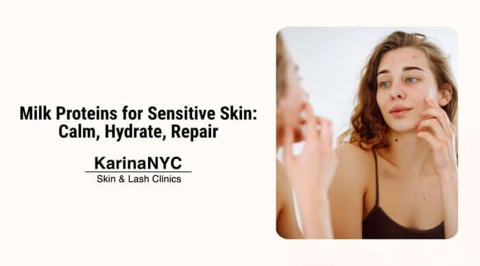 Milk Proteins for Sensitive Skin: Calm, Hydrate, Repair