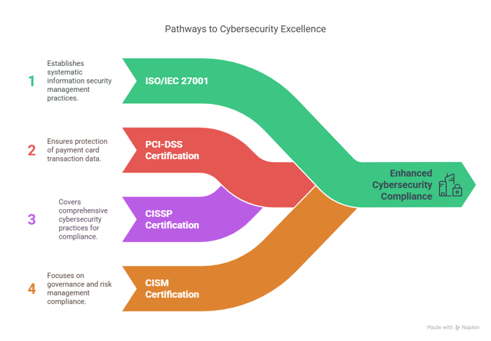 Types of Cybersecurity Certifications of Compliance