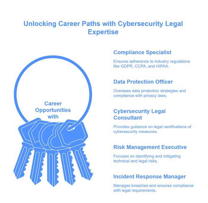 Career Opportunities with Cybersecurity Legal Certification
