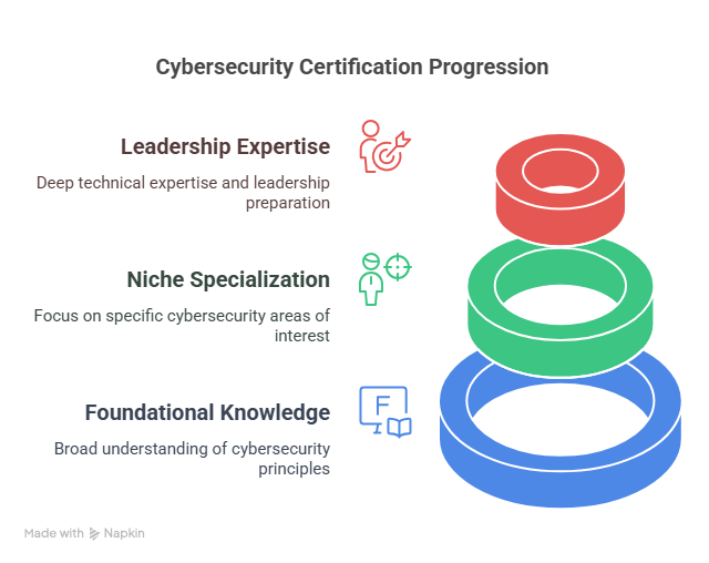 How to Progress Through the Cybersecurity Certification Pathway