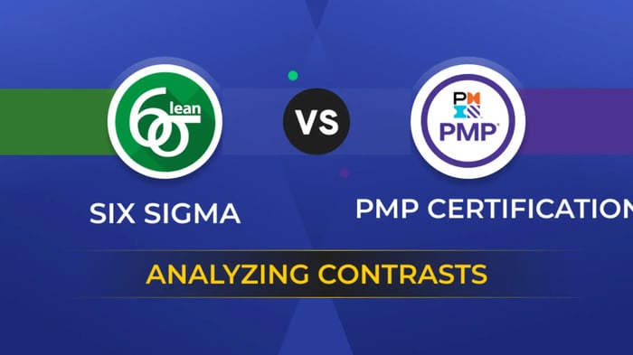 PMP vs Six Sigma cover image.
