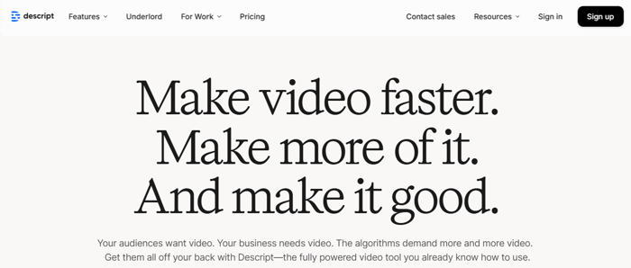 Tools - Use AI for Video Editing