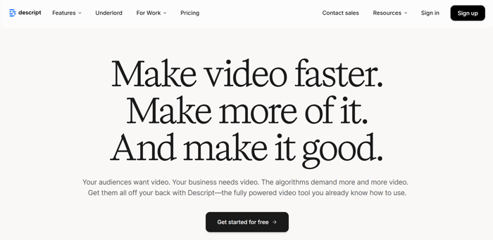 15 Best Descript Alternatives for AI Video Generation & Editing