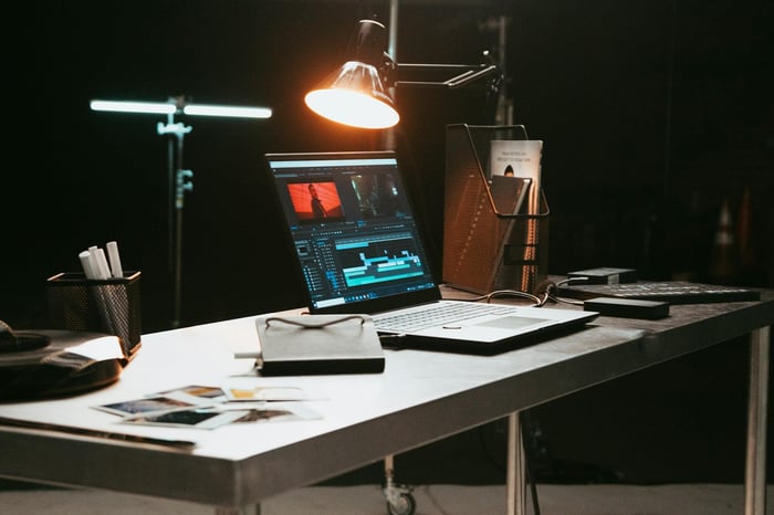 person working on new edits - Pictory AI Alternatives