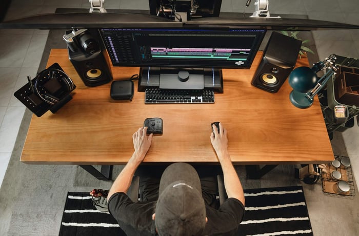 man editing - Adobe Premiere Pro Alternatives