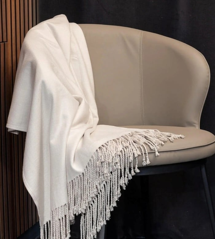 Throw Blanket over a chair
