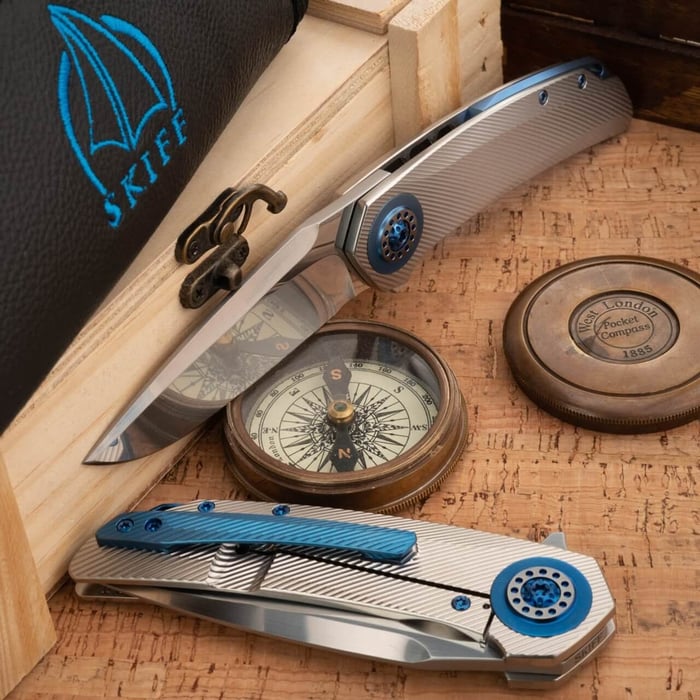 Skiff Made Blades & Workshop: Custom Knives & Bearings