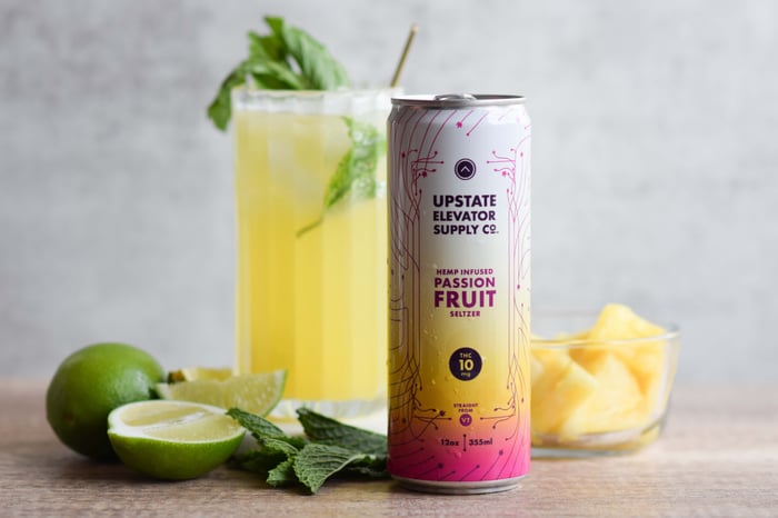 Passion Fruit & Pineapple THC Mojito