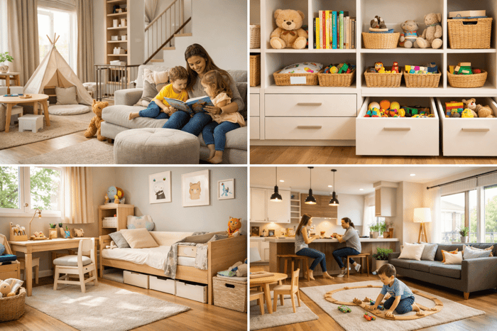 ออกแบบตกแต่งบ้านสำหรับครอบครัวที่มีเด็กเล็ก ควรคำนึงอะไรบ้าง
