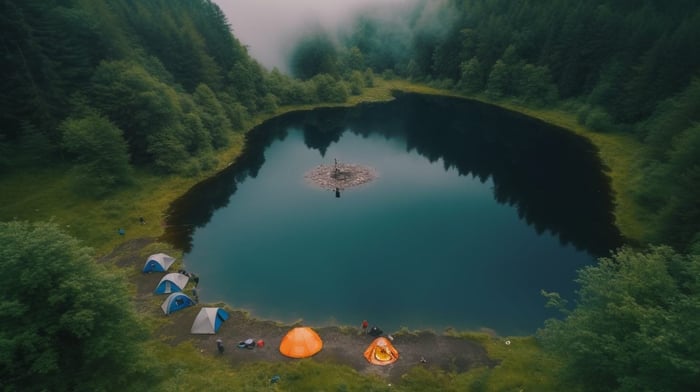 How to Inflate an Inflatable Tent