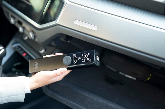 Ventus Pro - Air Pump - Inside of a car