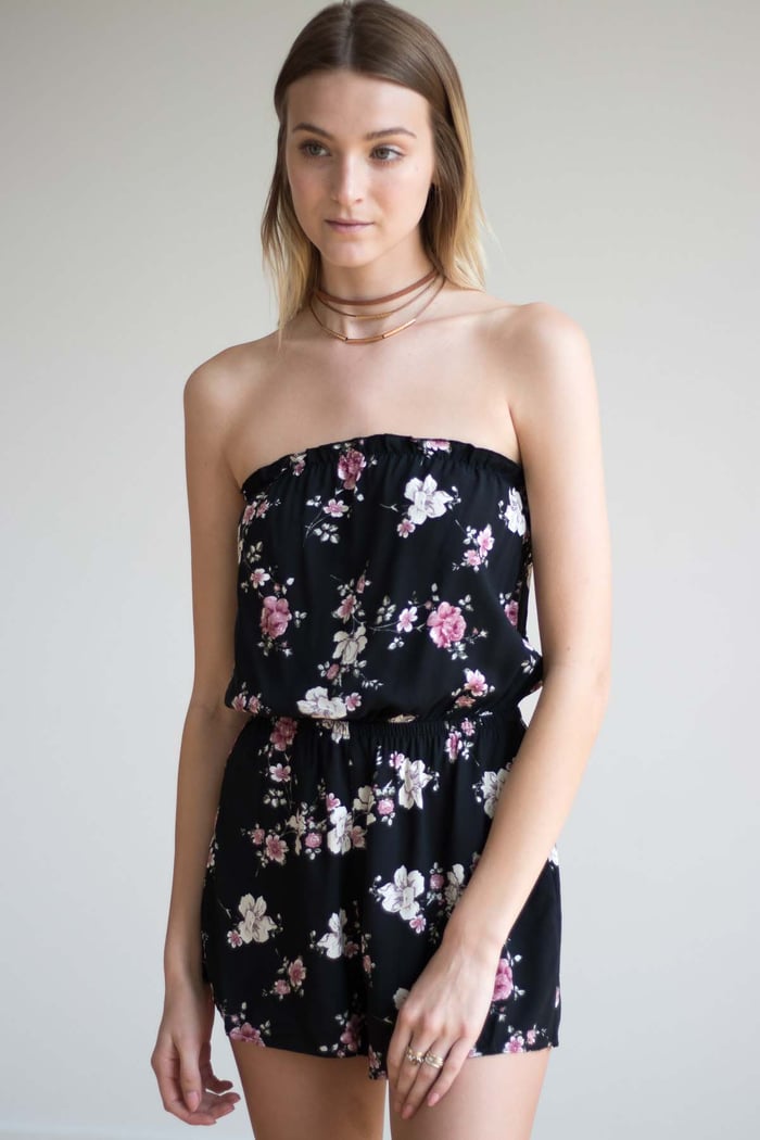Black-Purple-Floral-Tube-Romper-2