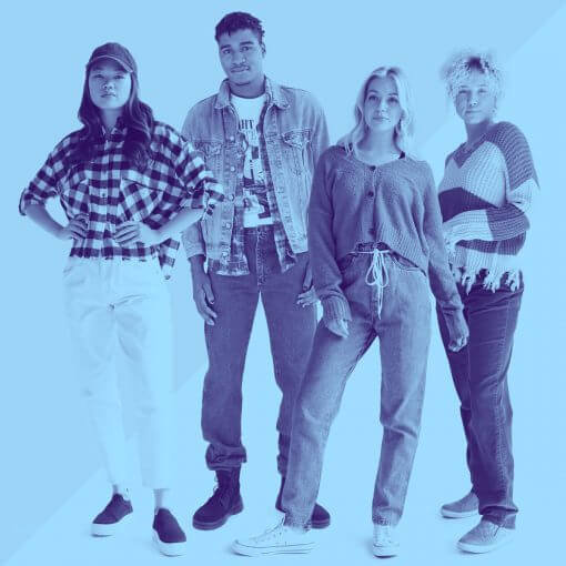 How to Wear Vintage Denim Jeans