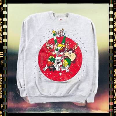 Looney Tunes North Pole Crew Neck