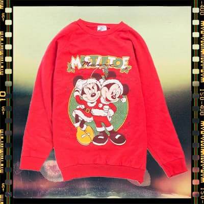 Mickey and Minnie Mistletoe Magic Crew Neck