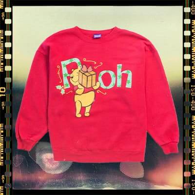Winnie The Pooh Present Crew Neck