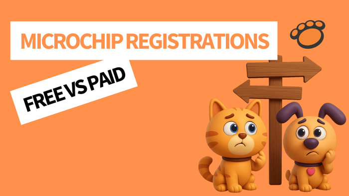 Free vs Paid Microchip Registration – Why Free Isn’t Always Better | Petkey