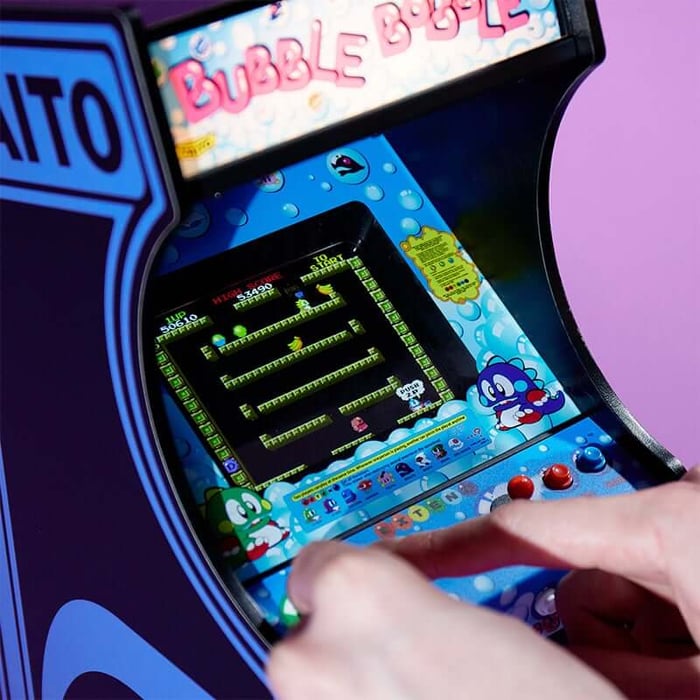 BubbleBobble Taito quarter arcades by Just Geek