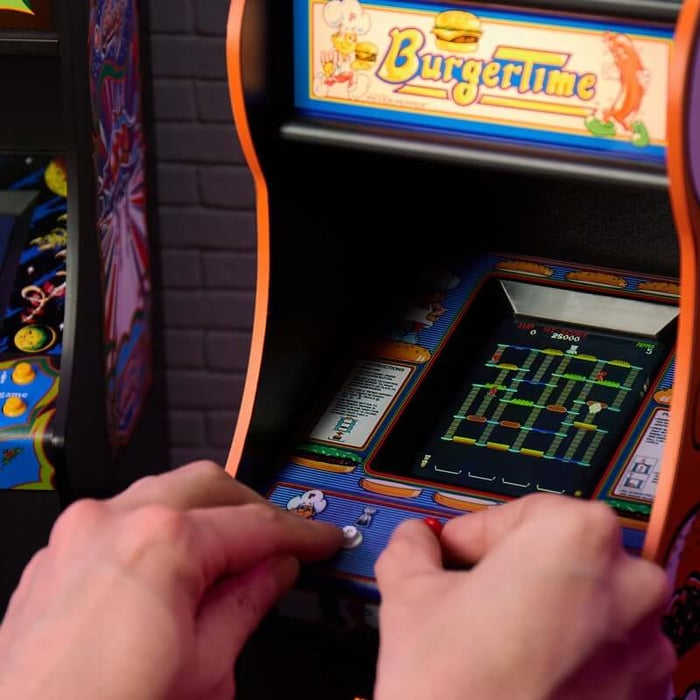 BurgerTime quarter arcade available from Just Geek