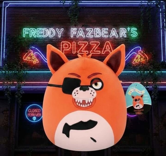 Five Nights at Freddys Foxy Squishmallow available from Just Geek