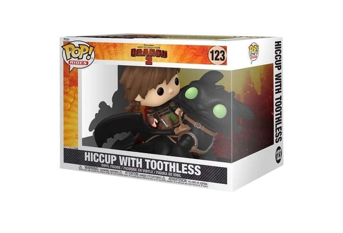 Hiccup with toothless available from Just Geek
