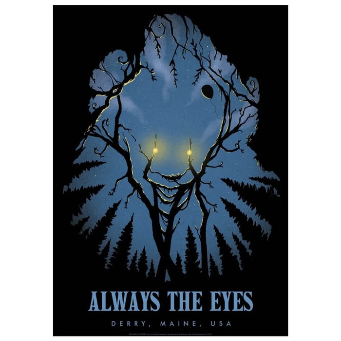 IT welcome to Derry Art available from Just Geek