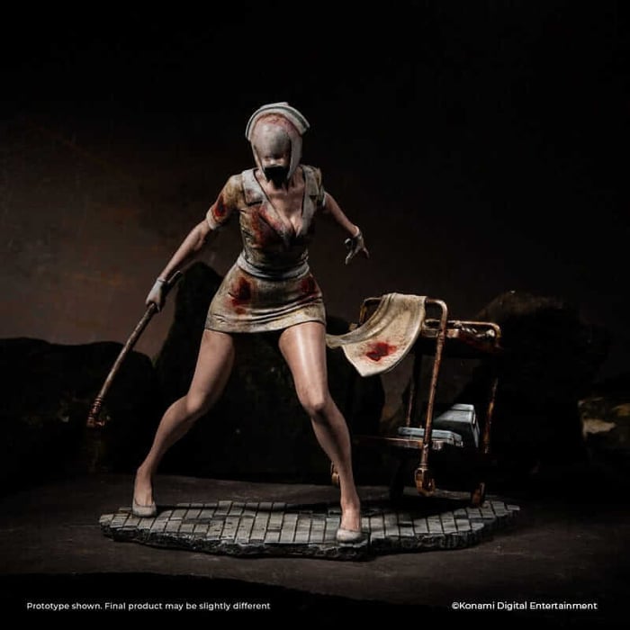 Silent Hill 2 Bubble Head Nurse 9” Limited Edition Statue