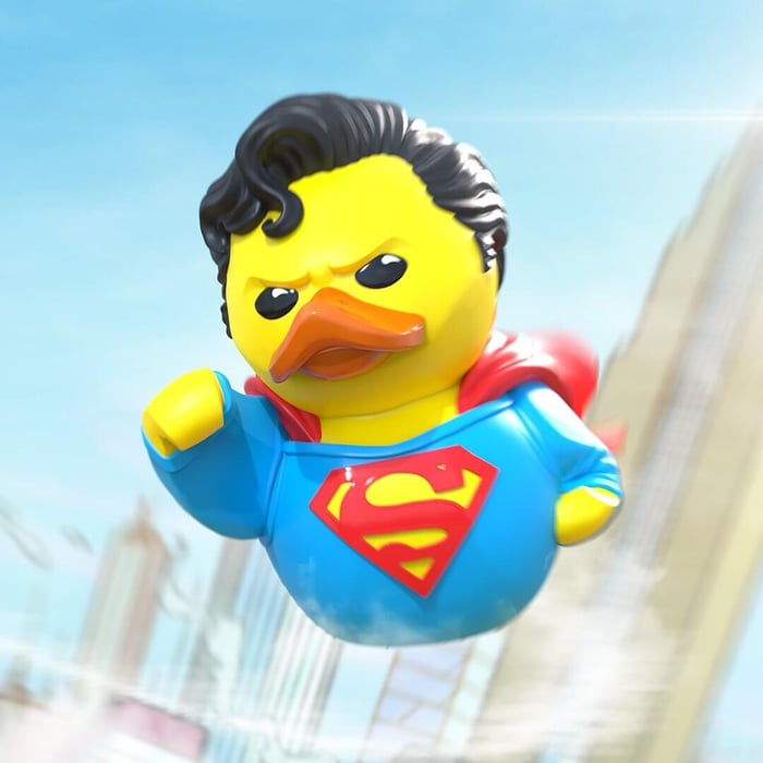 Superman tubbz available from Just Geek