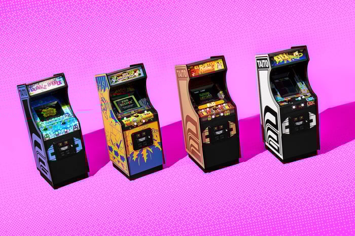 Multiple quarter arcades from Just Geek