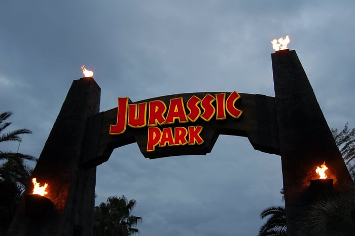 Jurassic Park started the franchise off and a world of merchandise